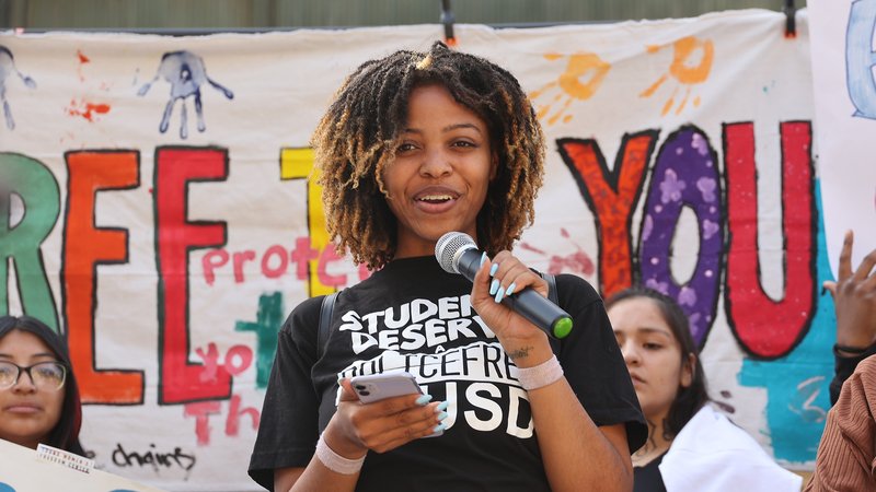 Free the Youth Rally Hero