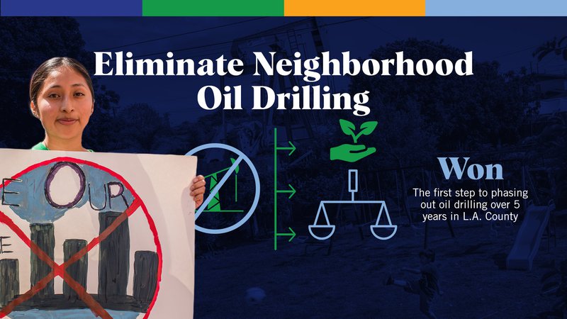 Eliminate Neighborhood Oil Drilling