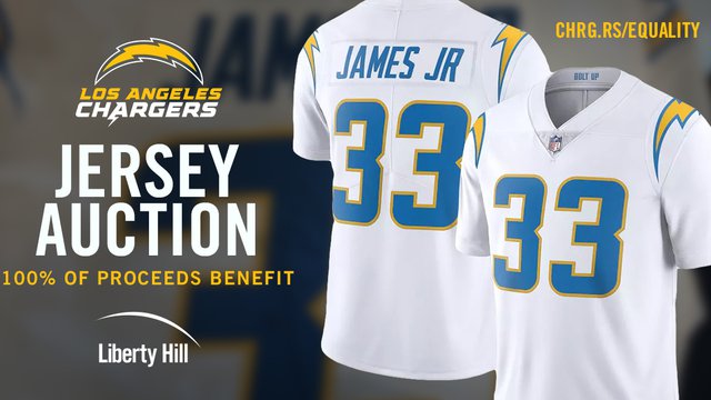 BID NOW, Match for C.H.A.N.G.E. jerseys available for auction with  proceeds going to charity